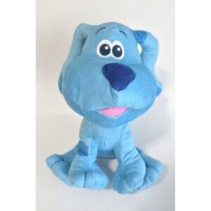 Blues Clues 10" Stuffed Animal Plush Puppy Dog 2021 Nickelodeon With Glitter Paw